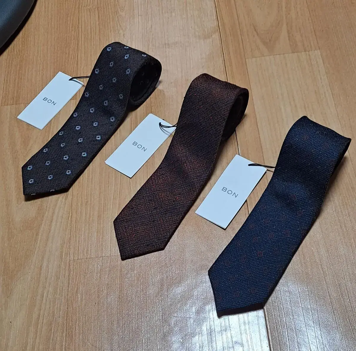 3 BON Men's Ties (New)