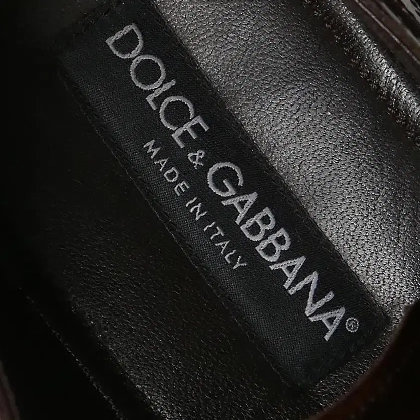 돌체 앤 가바나 [Dolce & Gabbana] 브라운 윙팁 슈즈