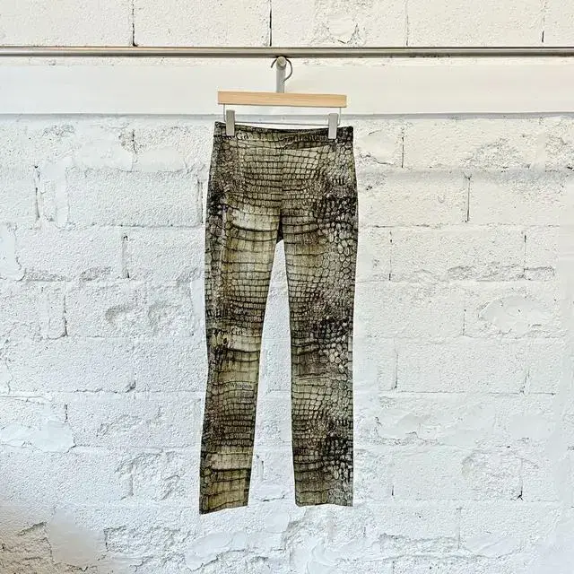 John galliano 00's newspaper pants