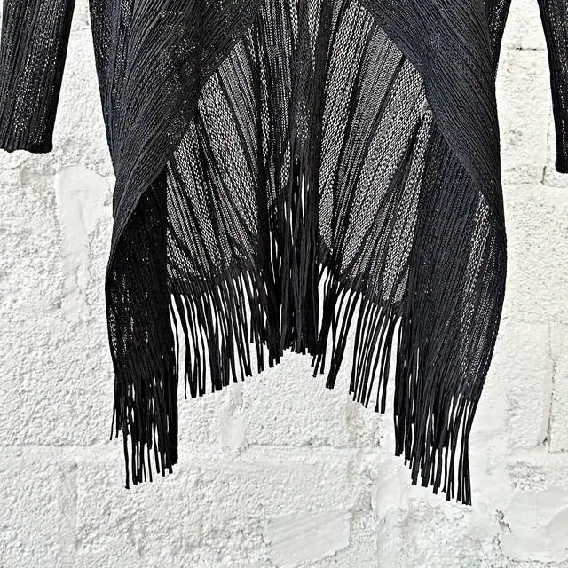 PELATS PLEASE 00's mesh fringe jacket