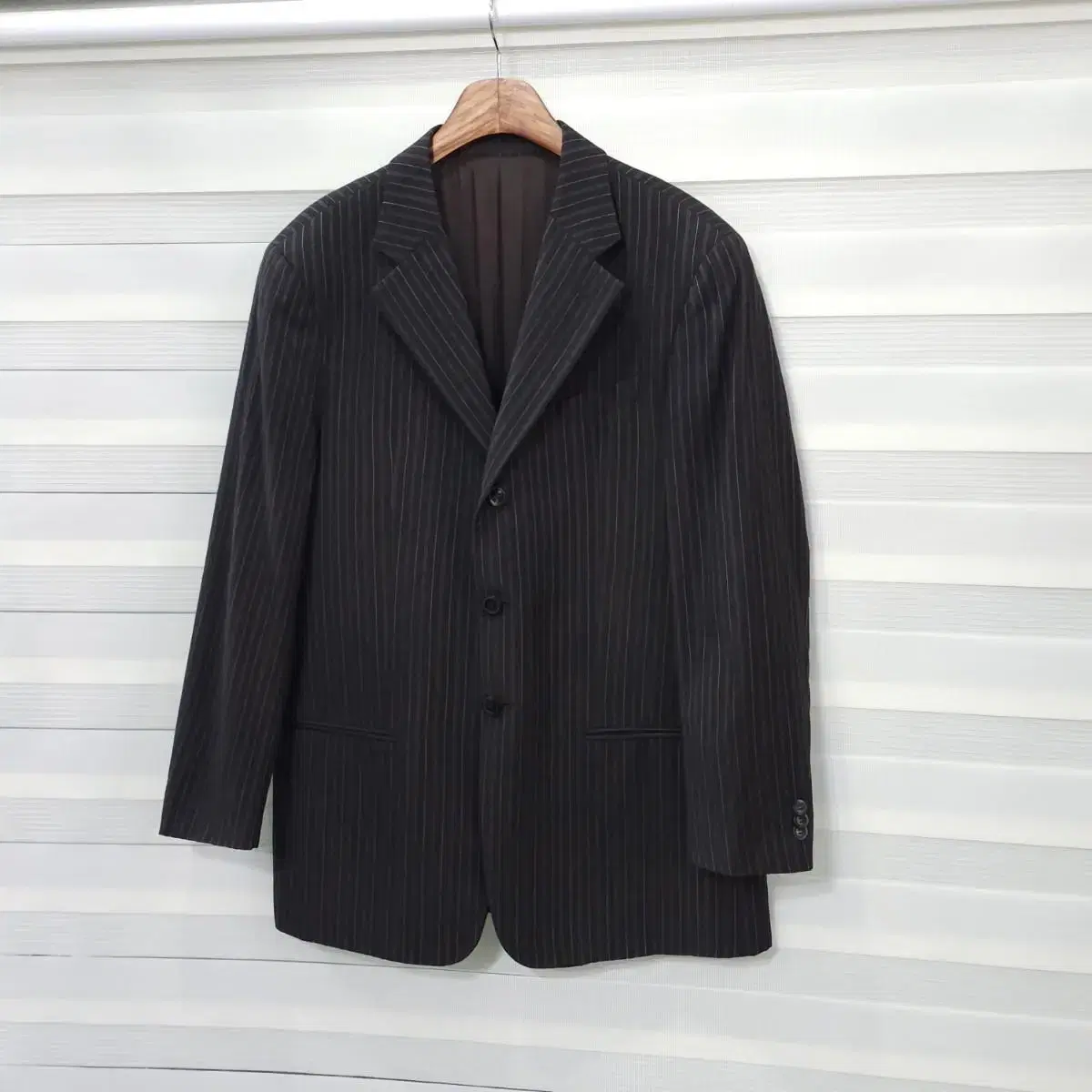 ARMANI COLLEZIONI 3-button wool blazer - L approx.