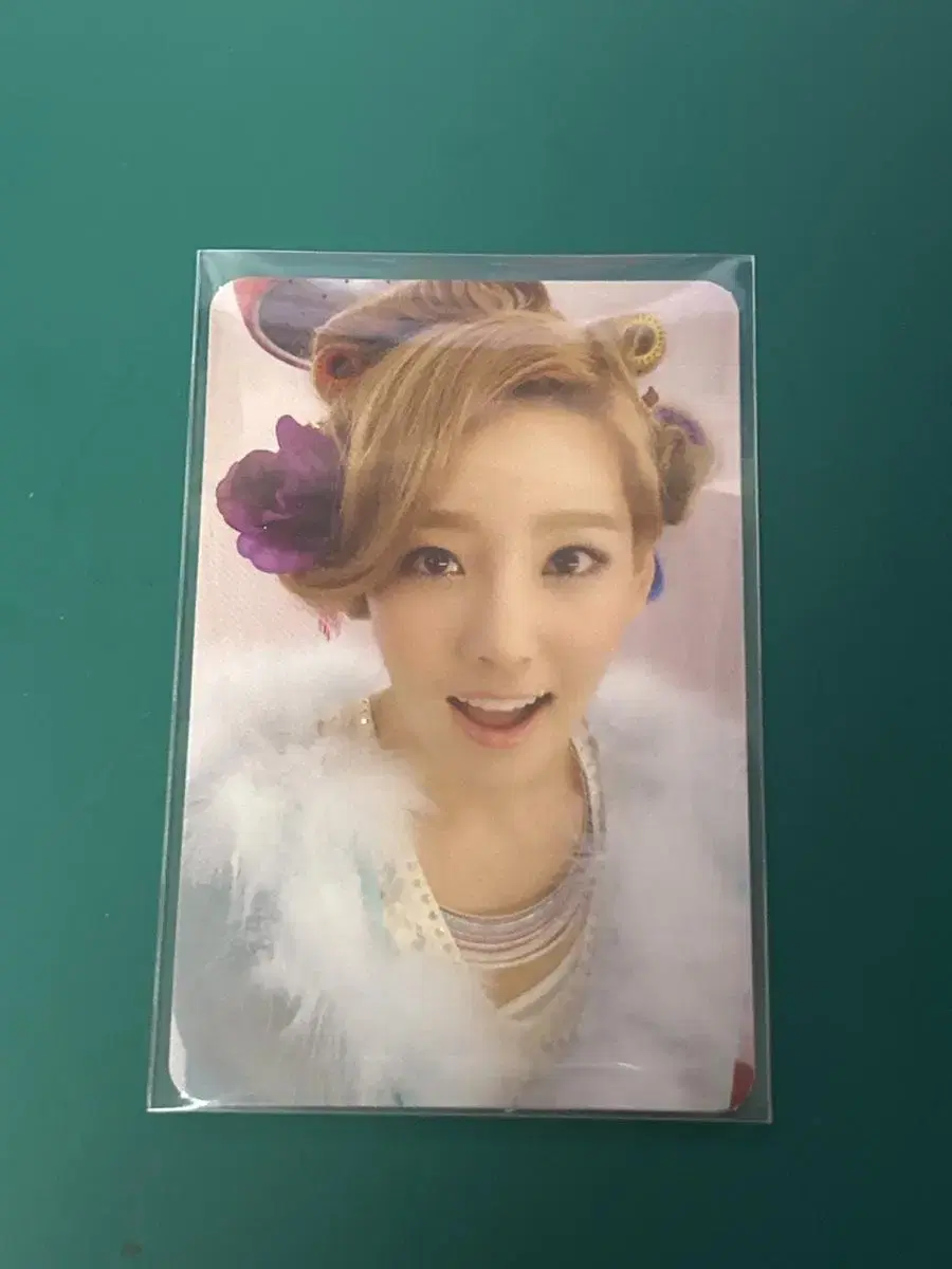 Girls Generation Tatticer Twinkle taeyeon photocard