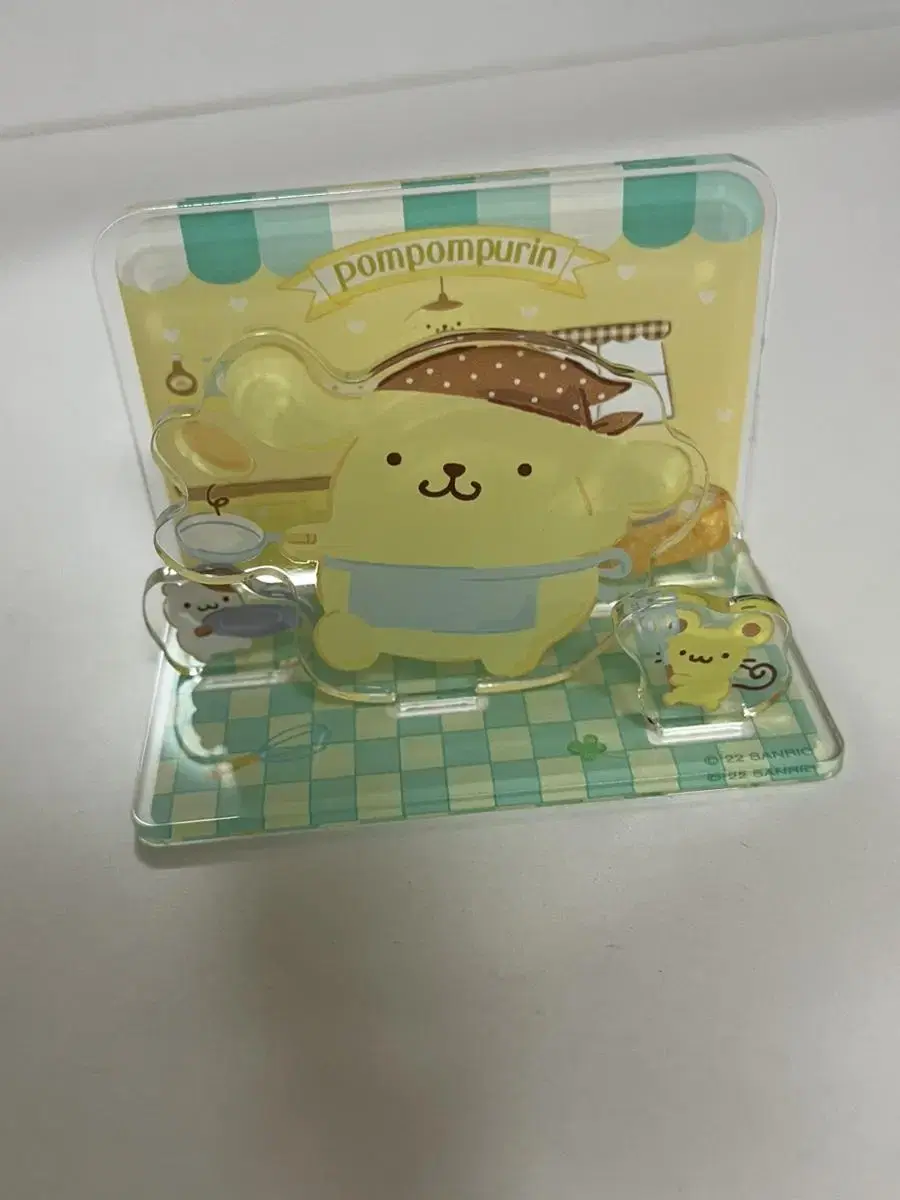 acrylic stand, Sanrio Pum Pum Purin