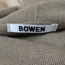 BOWEN(보웬) 허리끈 롱가디건