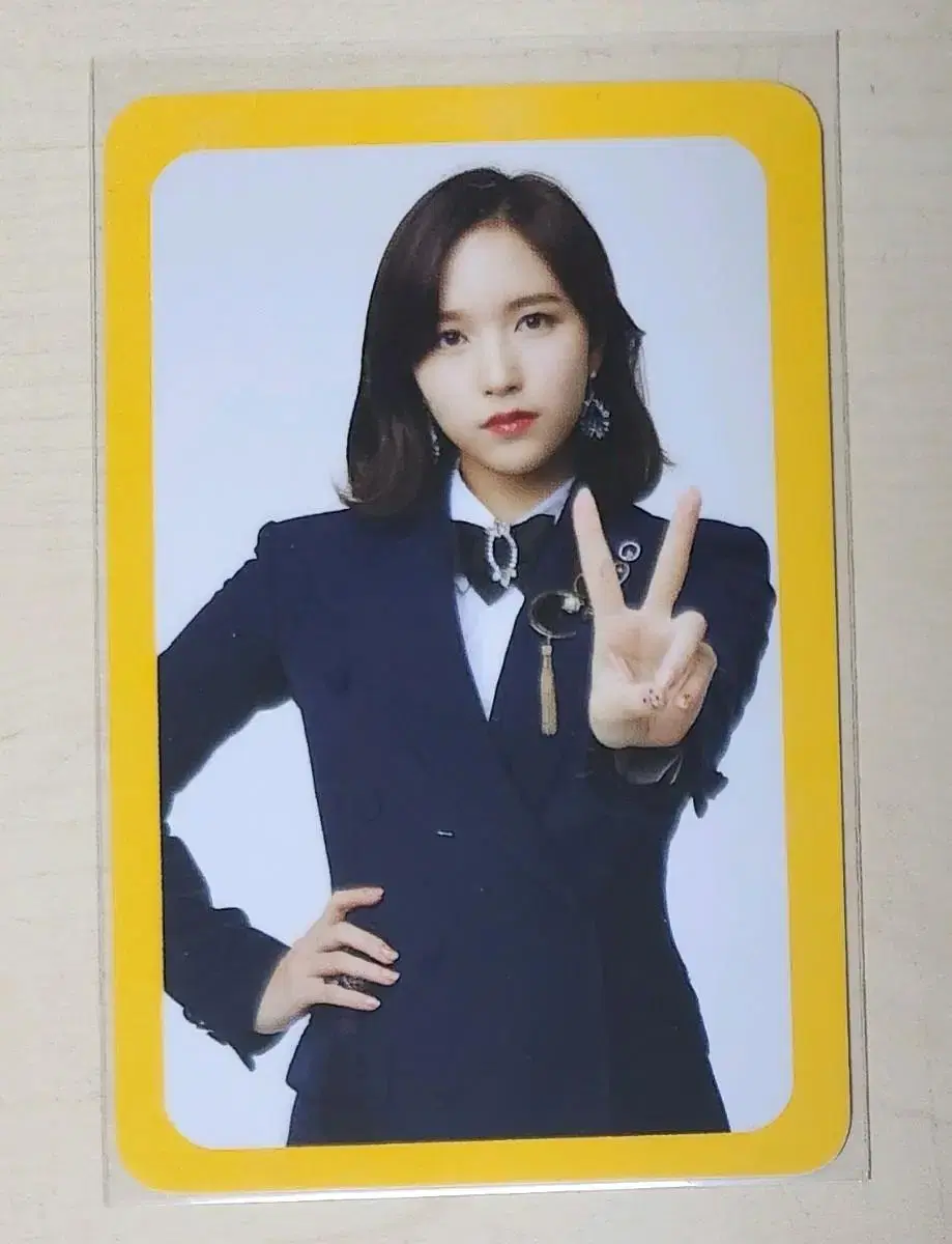 Twice mina fan club photocard