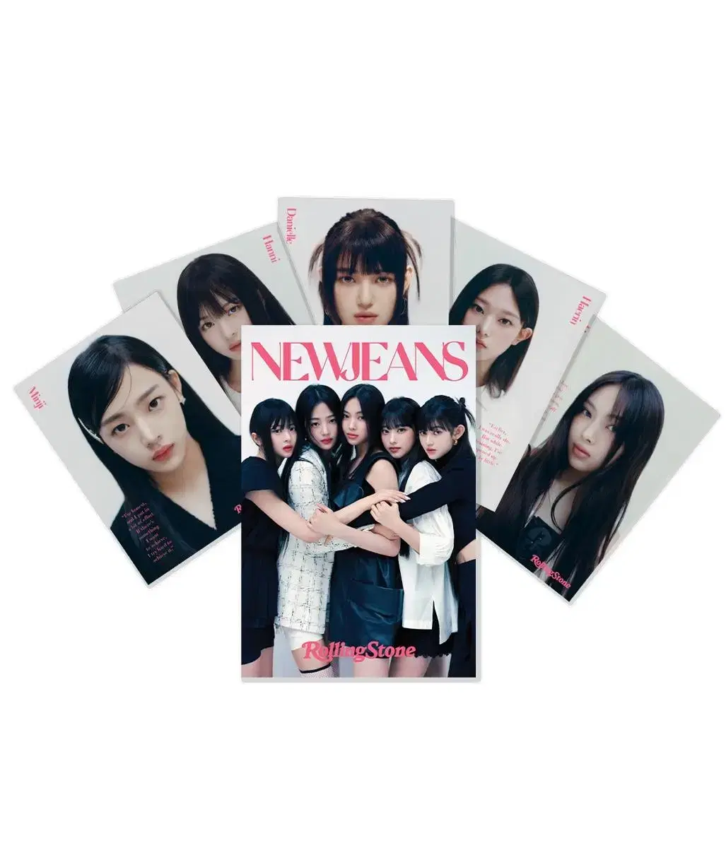 New Jeans Rolling Stone Magazine with 5 mini-posters