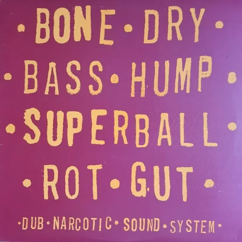 DUB NARCOTIC SOUND SYSTEM - BONE DRY LP(