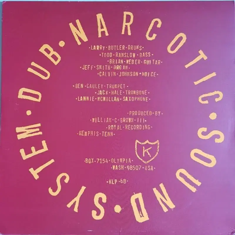 DUB NARCOTIC SOUND SYSTEM - BONE DRY LP(