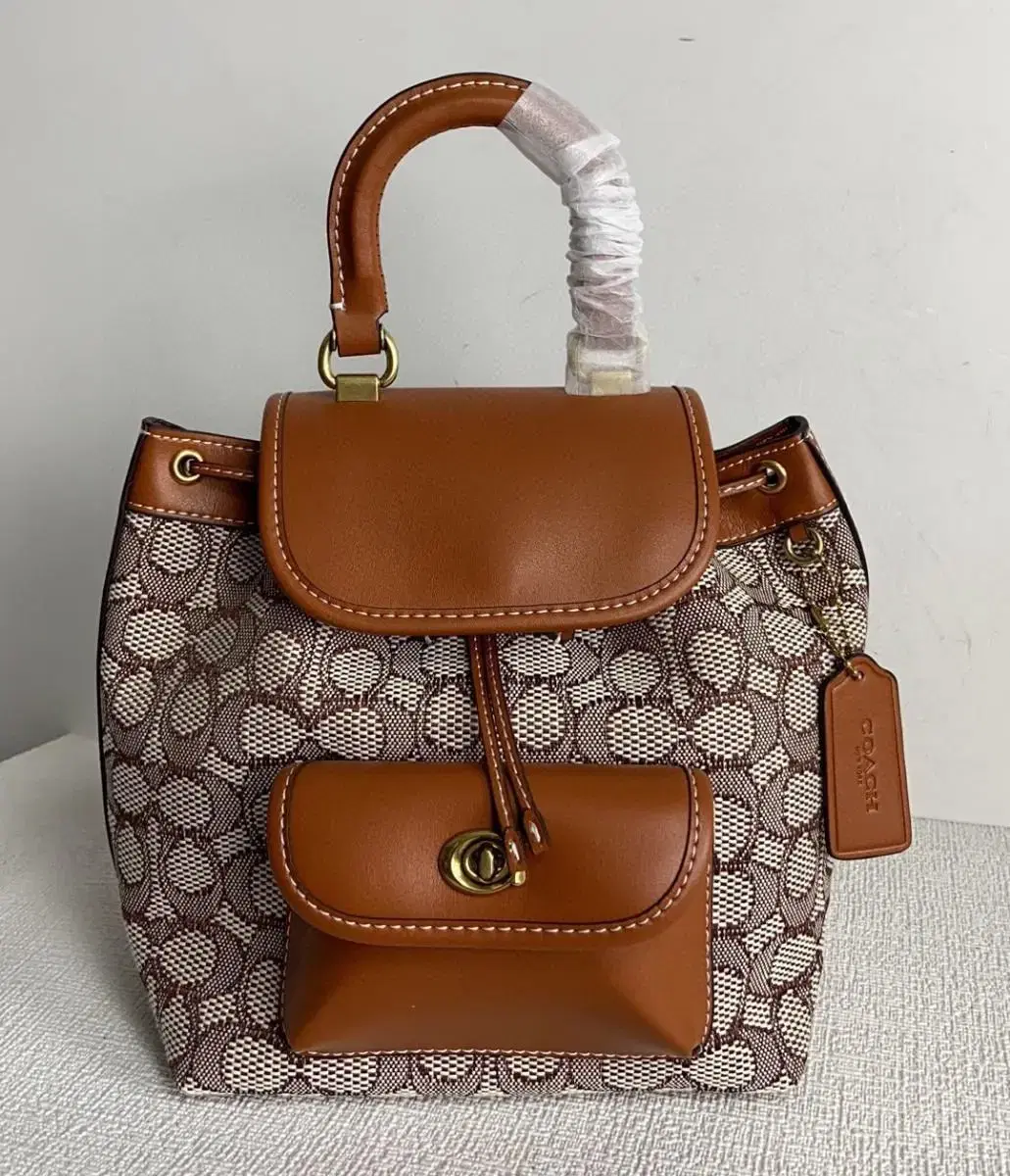 Coach cignature Textile Jacquard Riya Backpack 21 CH591B4TA7