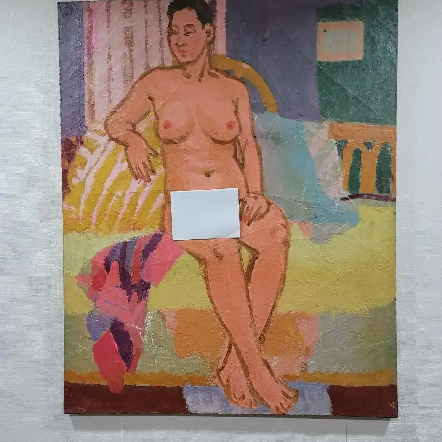 조혜숙작가 유화 그림 여인2 90