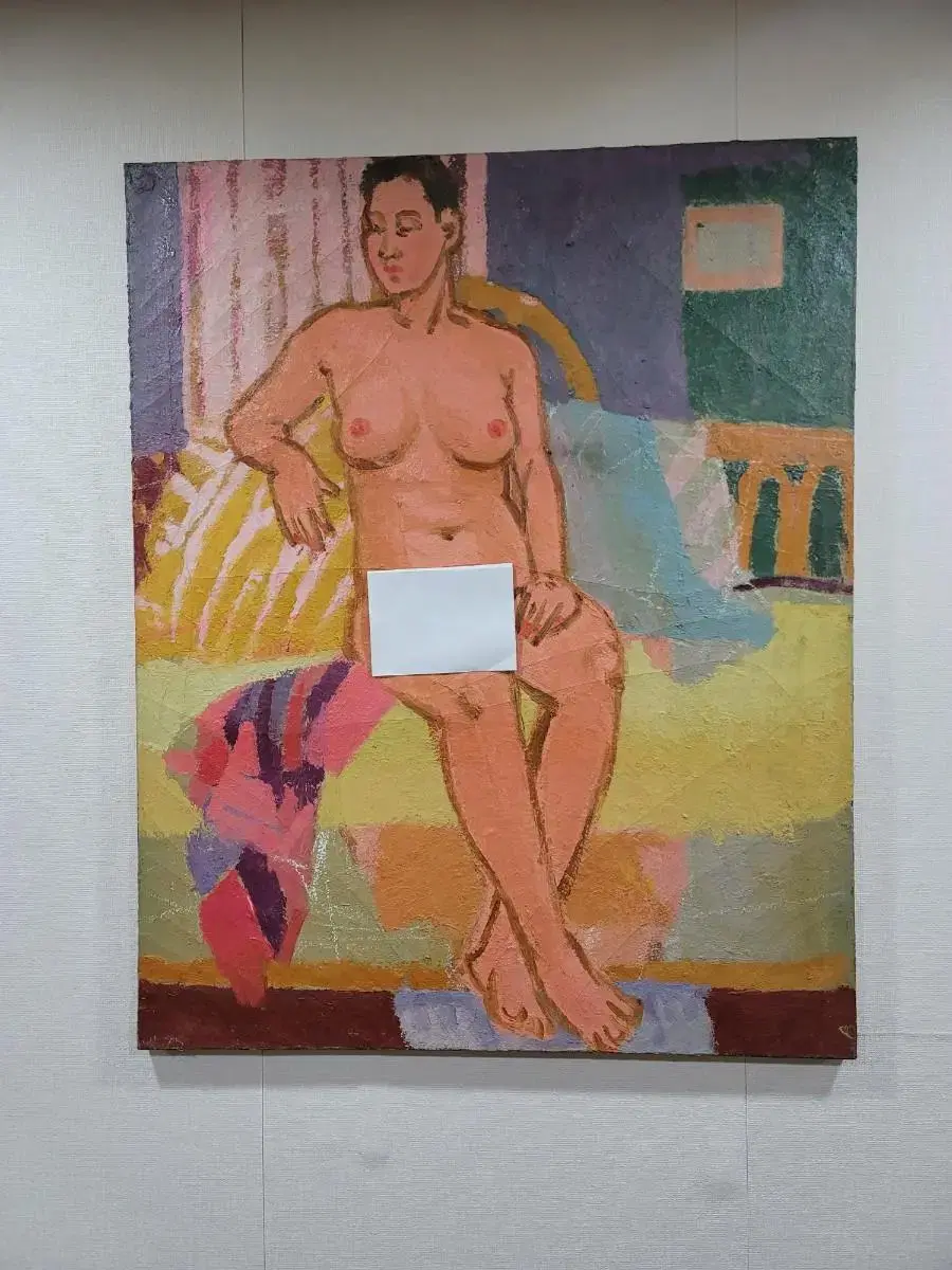 조혜숙작가 유화 그림 여인2 90