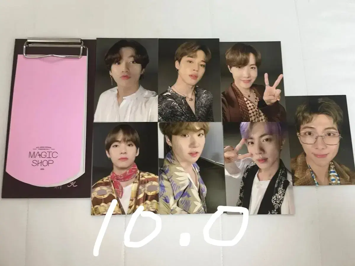 bts bts japan magic shop magicshop workshop clipboard photocard wts