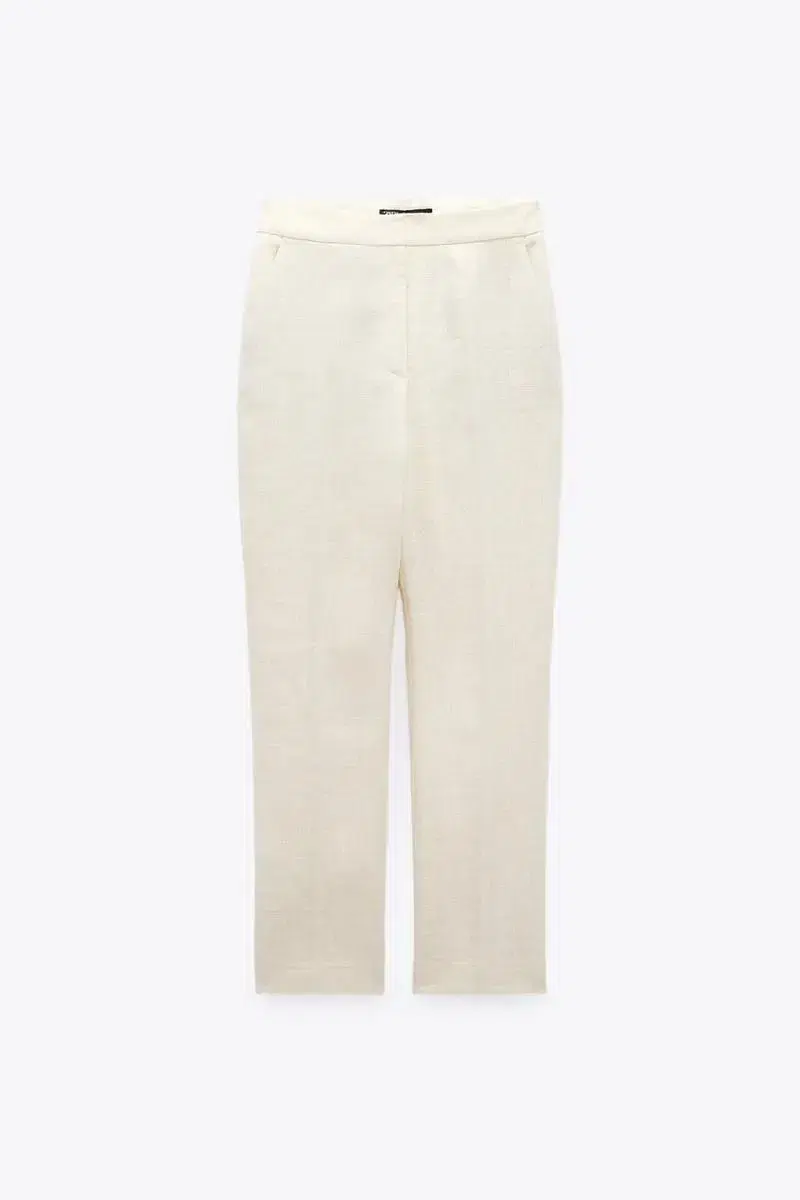 자라 ZARA LINEN BLEND TROUSERS WITH ME트라우져