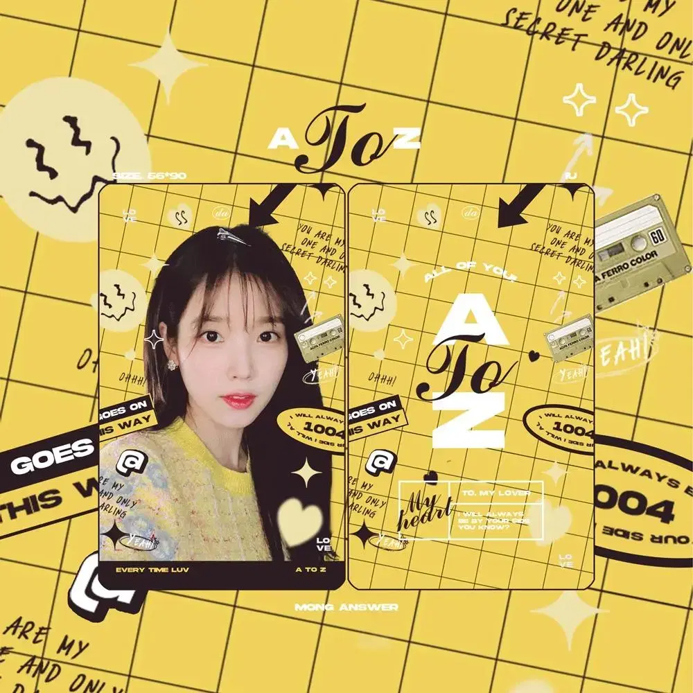 IU unofficial goods photocard Unofficial goods