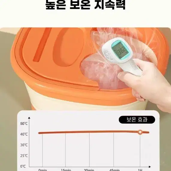 [무료배송]임산부 접이식 족욕통 족탕기 휴대용 족욕대야 피로회복 발마사지