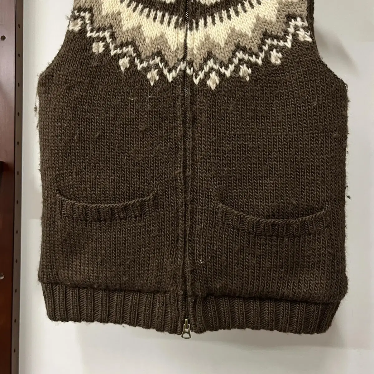 POLO RALPH LAUREN hand knit vest