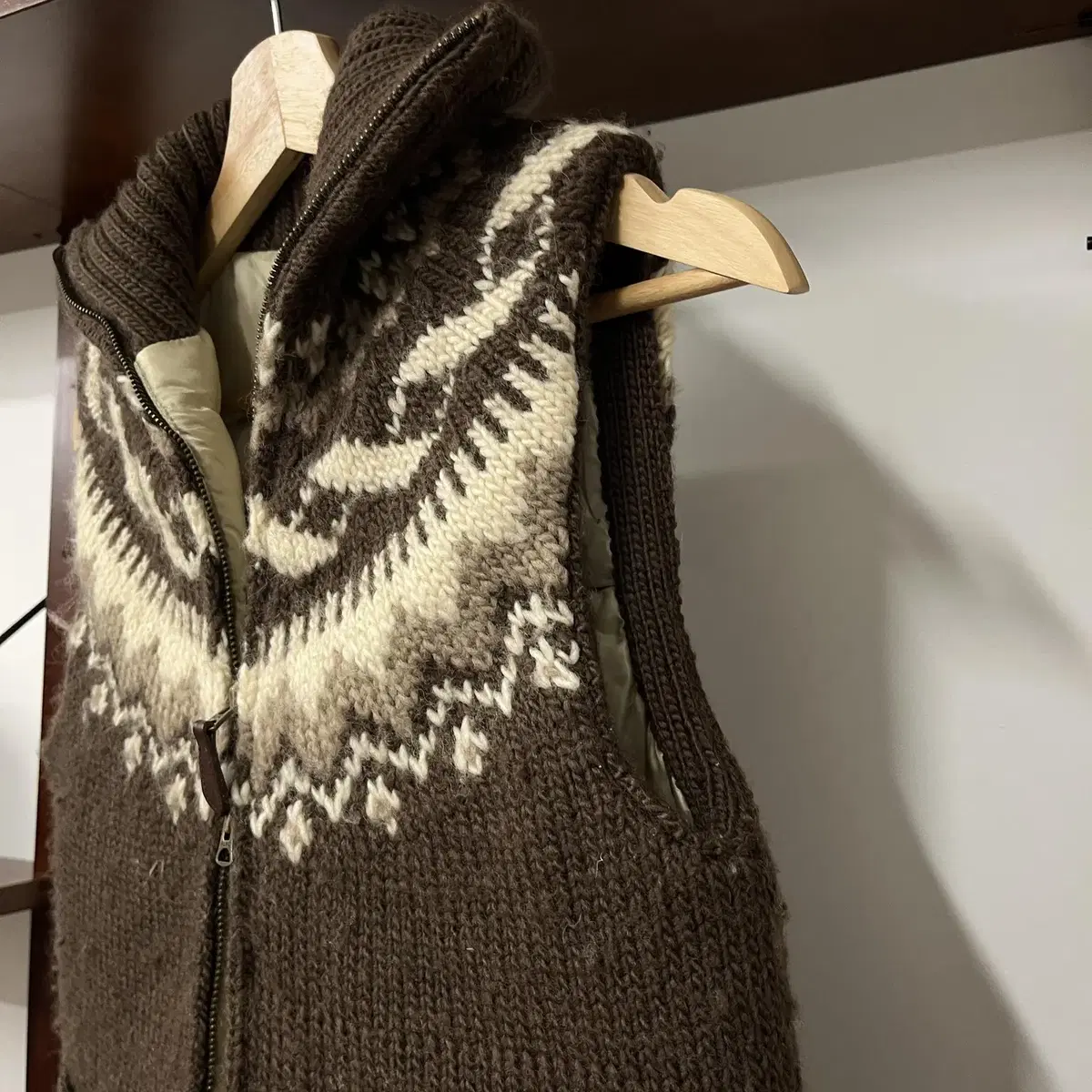 POLO RALPH LAUREN hand knit vest