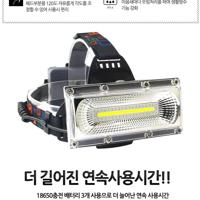 LED 헤드렌턴 w608 dj66 해루질 헤드랜턴