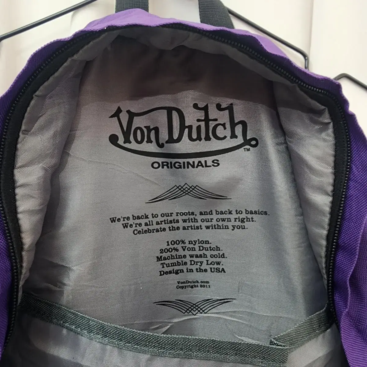 본더치(VonDutch) 핑크 백팩