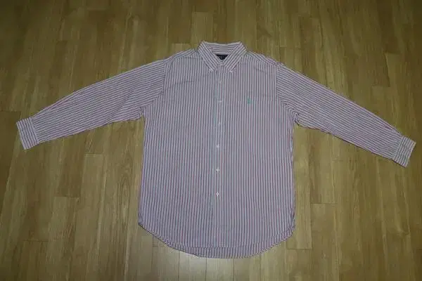 (105) Polo/Pink Sky Striped Shirt