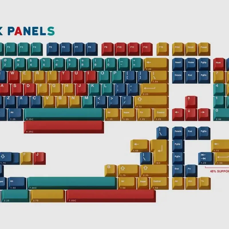 (정품) GMK PANELS 키캡 세트 미개봉