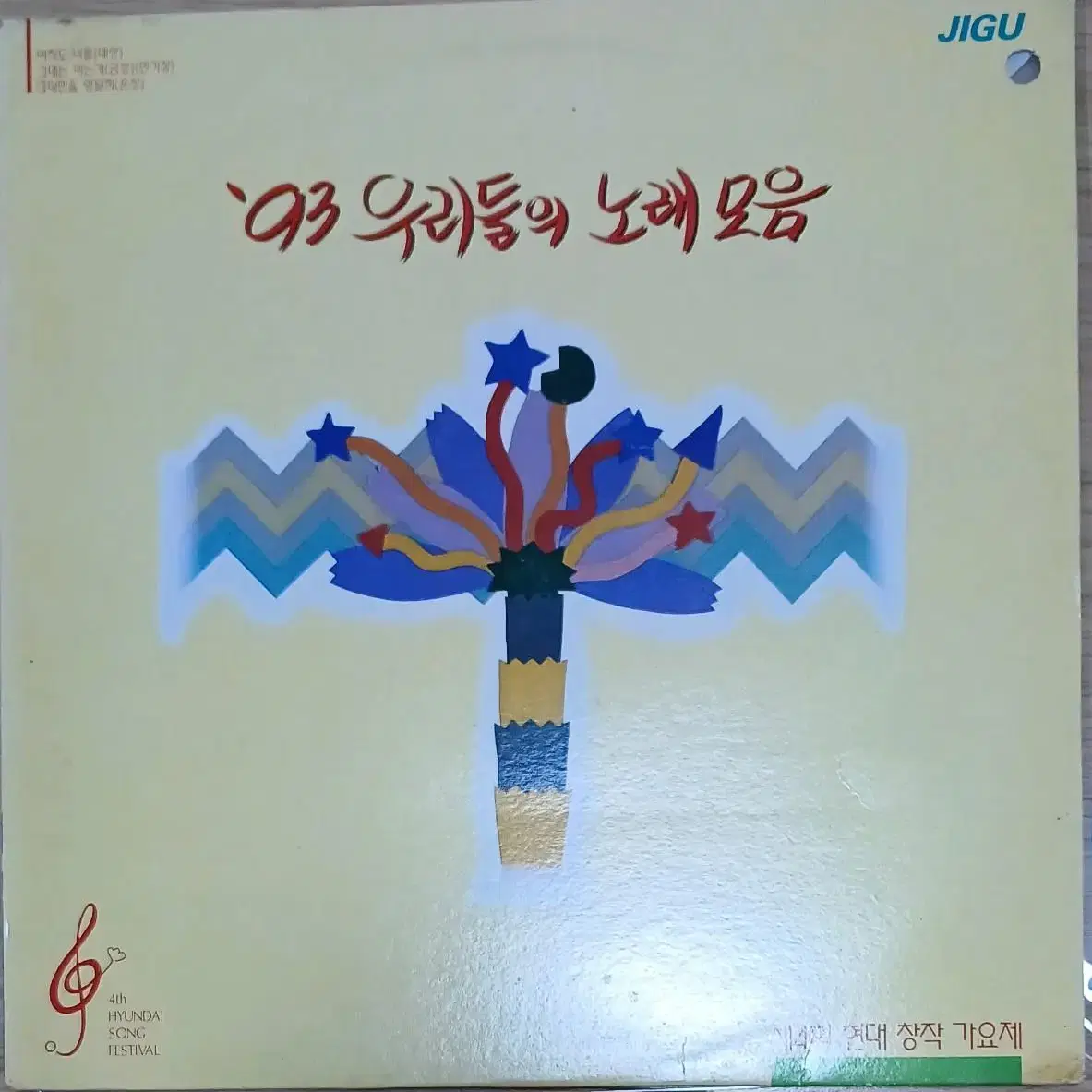 93 우리들의 노래모음LP - 아직도 너를/그대만을 영원히