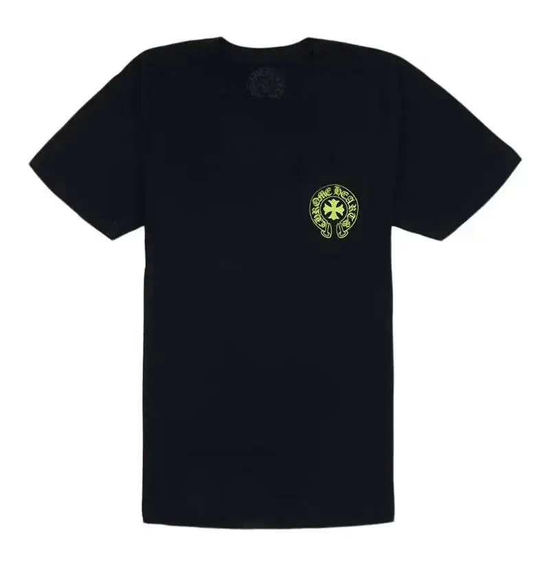 [New/Full] 23SS limited edition Chrome Hearts Green Lettering Short Sleeve T-Shirt M