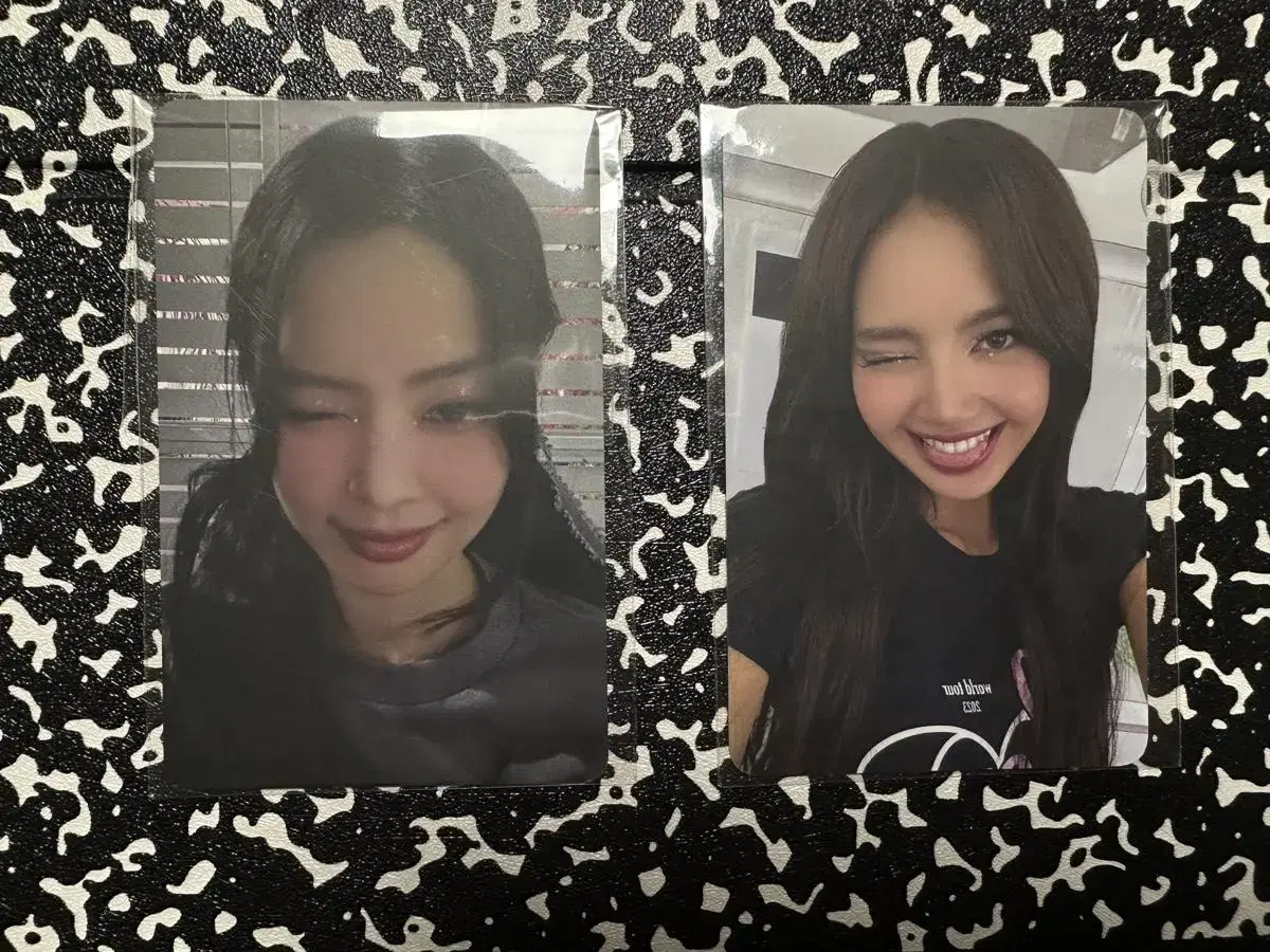 Black Pink membership photocard wts