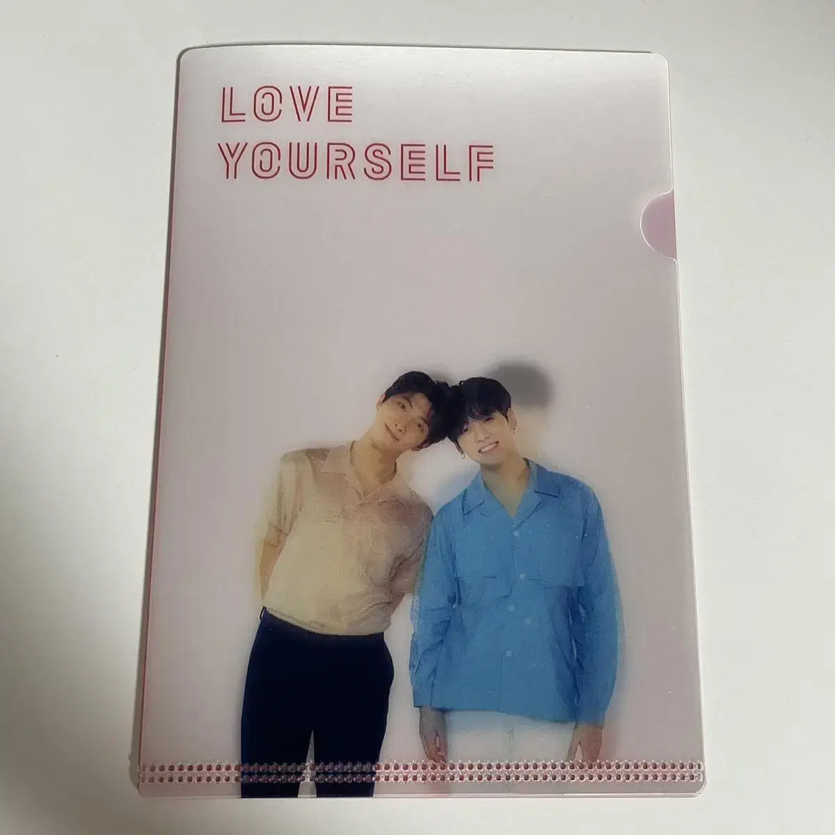 BTS Rubicon L-shaped lenticular Holder File BTS jungkook Jun Nam Jun rm