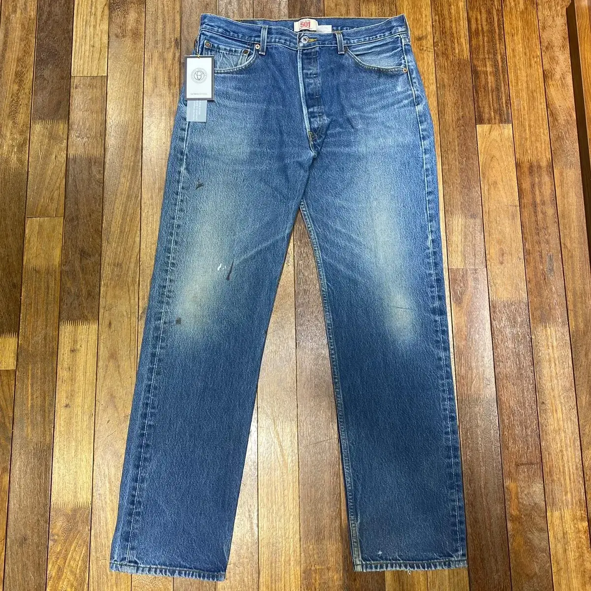 LEVIS 501 USED HIGH WAIST 36