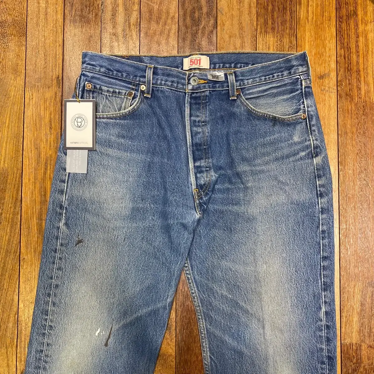 LEVIS 501 USED HIGH WAIST 36