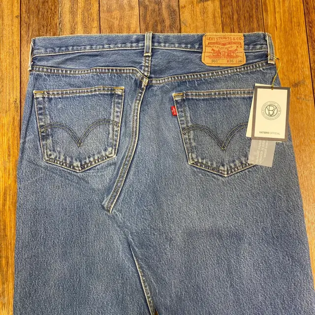 LEVIS 501 USED HIGH WAIST 36