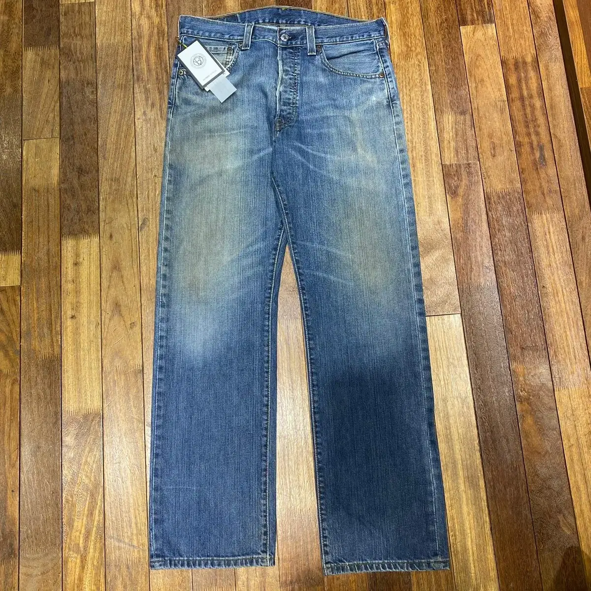 LEVIS 501 USED HIGH WAIST 33