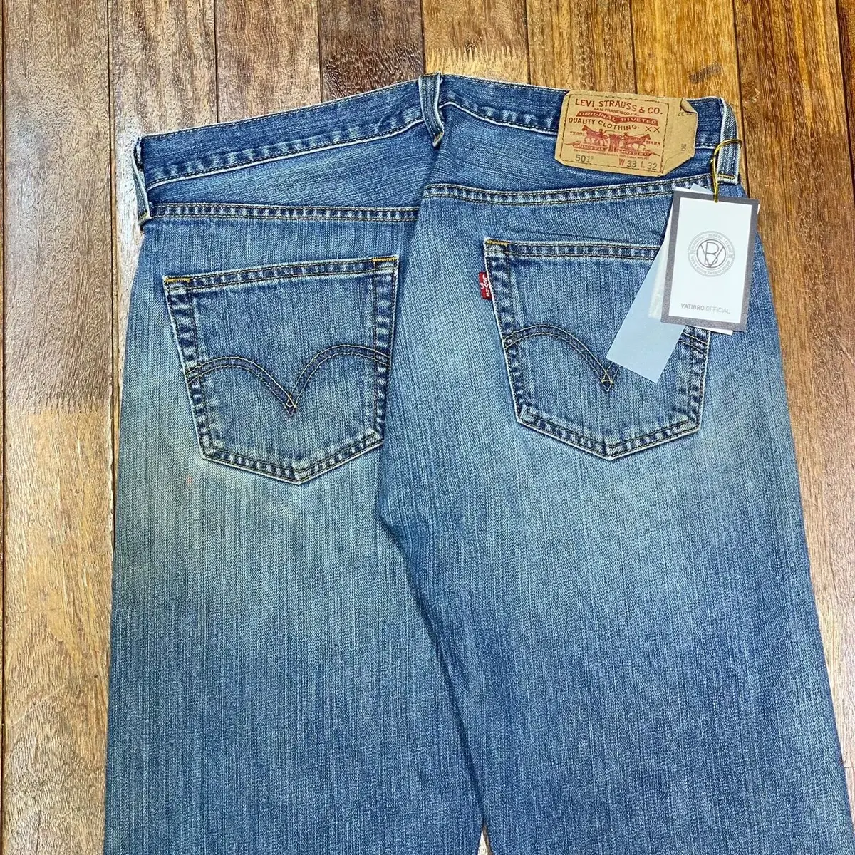 LEVIS 501 USED HIGH WAIST 33