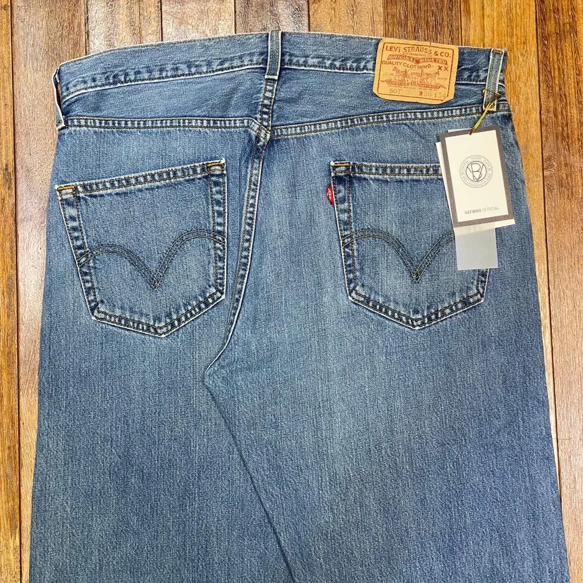 LEVIS 501 USED HIGH WAIST 36