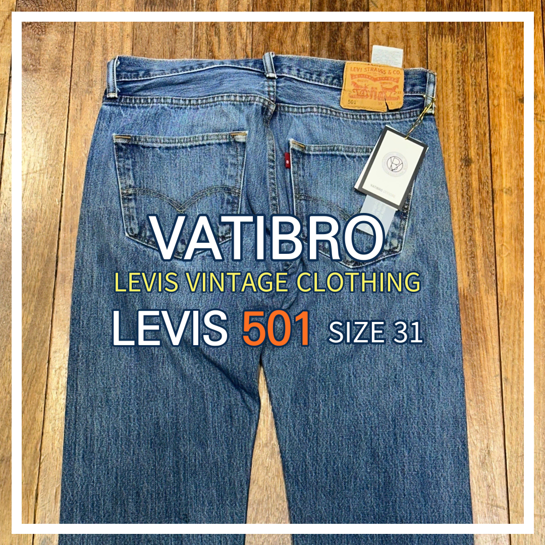 LEVIS 501 USED HIGH WAIST 31