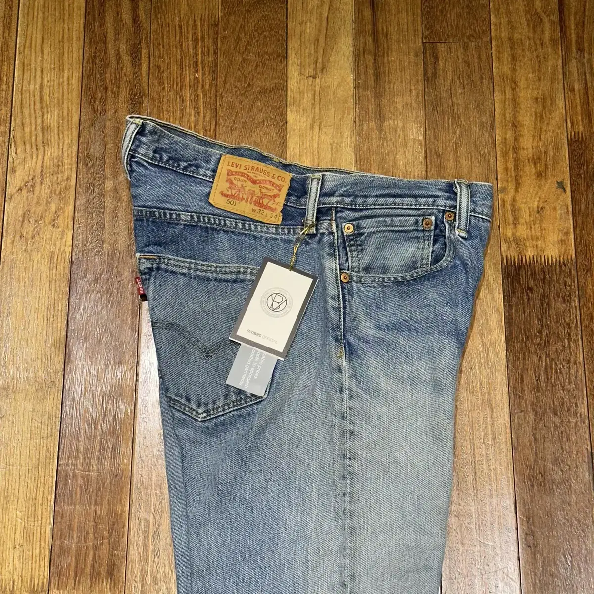 LEVIS 501 USED HIGH WAIST 32