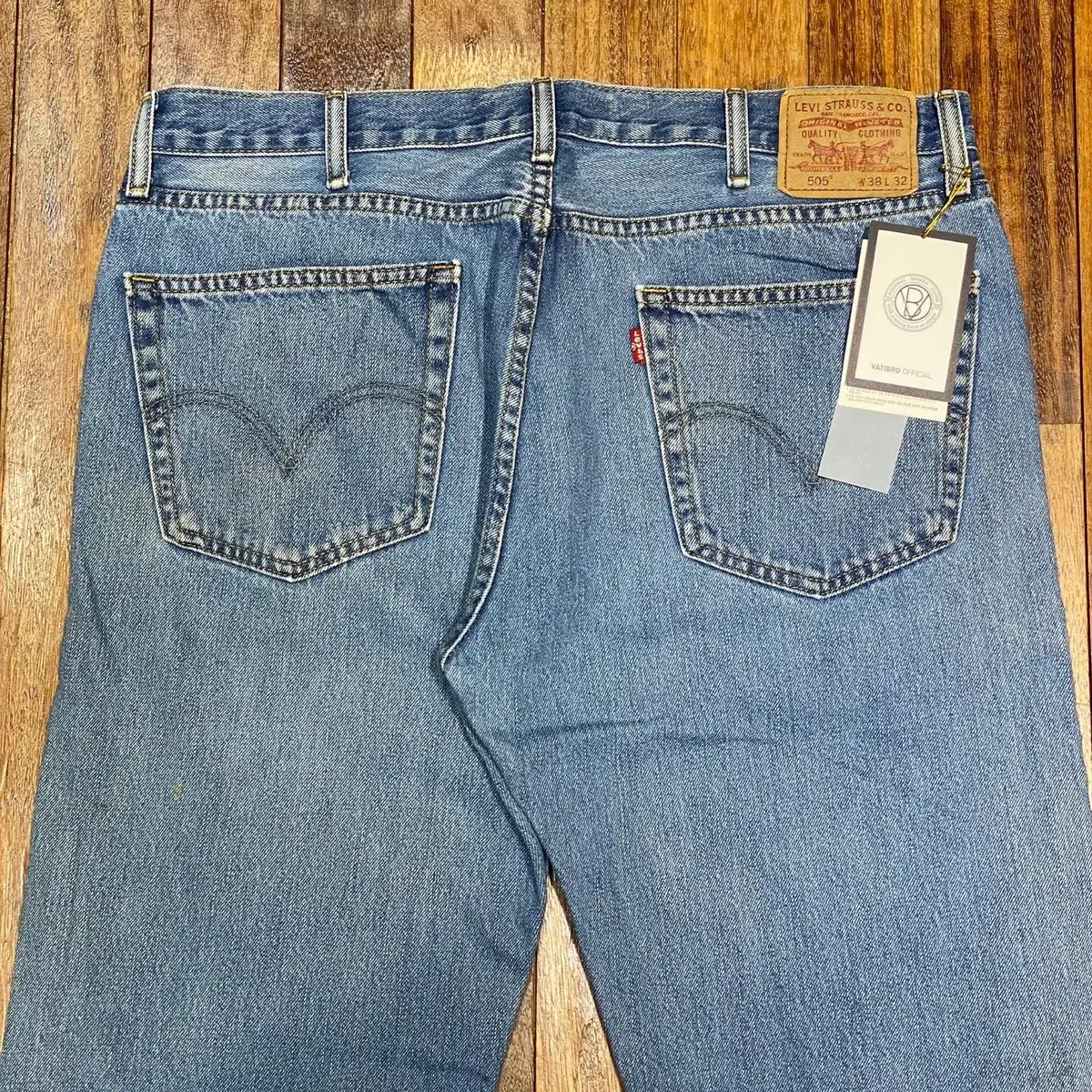 LEVIS 505 USED HIGH WAIST 38