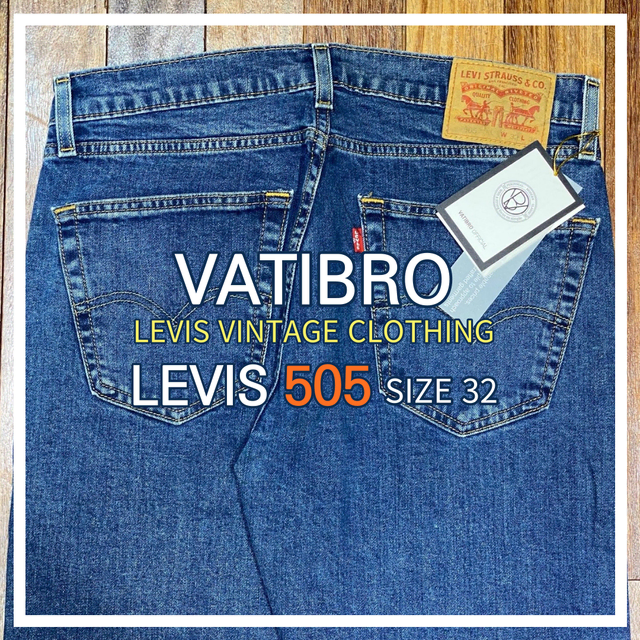 LEVIS 505 USED HIGH WAIST 32