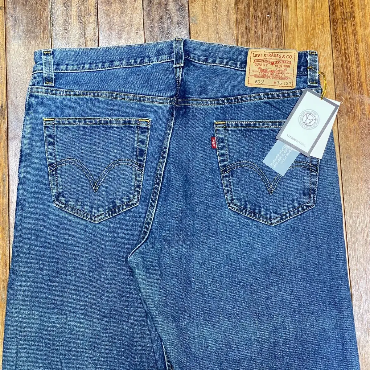 LEVIS 505 USED HIGH WAIST 36