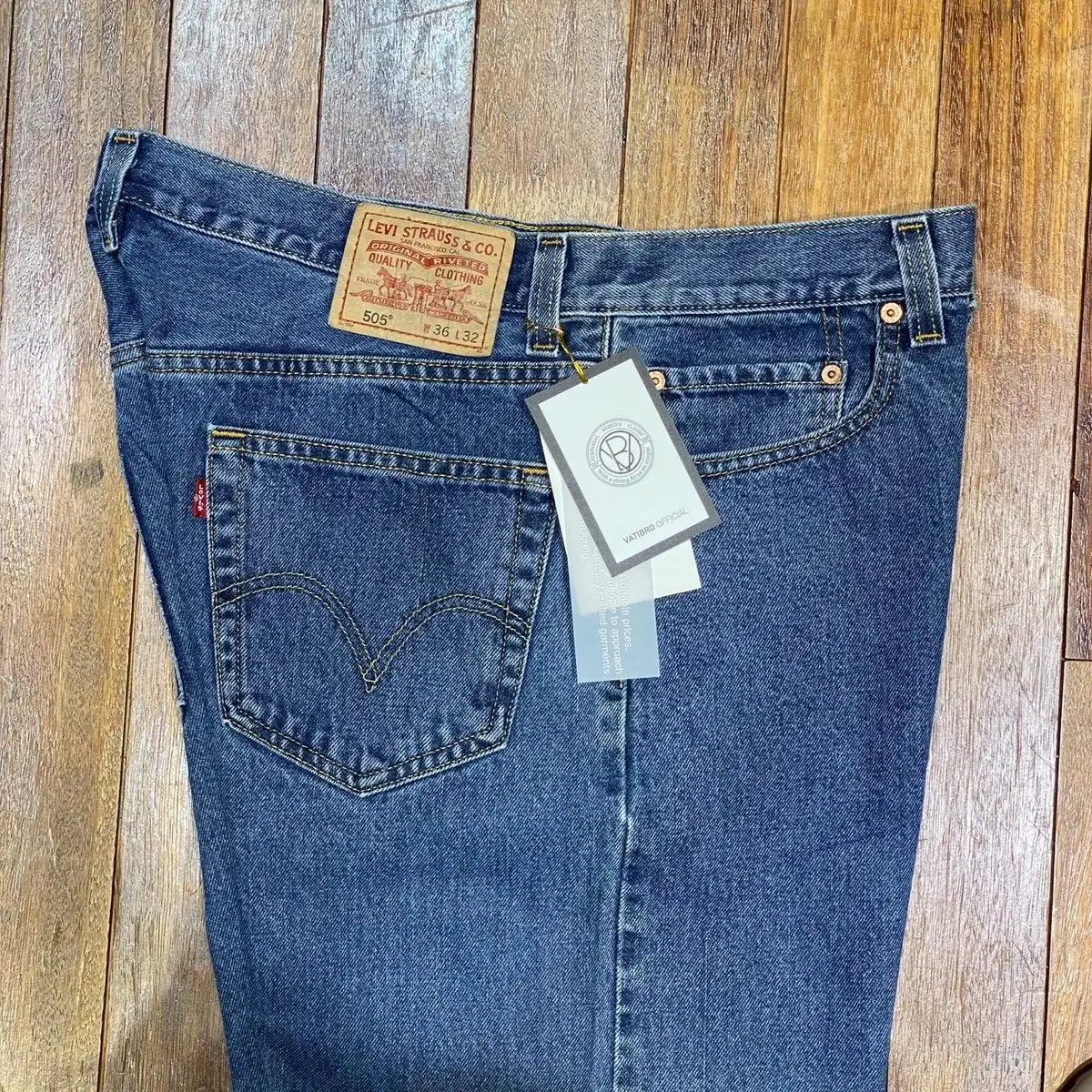 LEVIS 505 USED HIGH WAIST 36