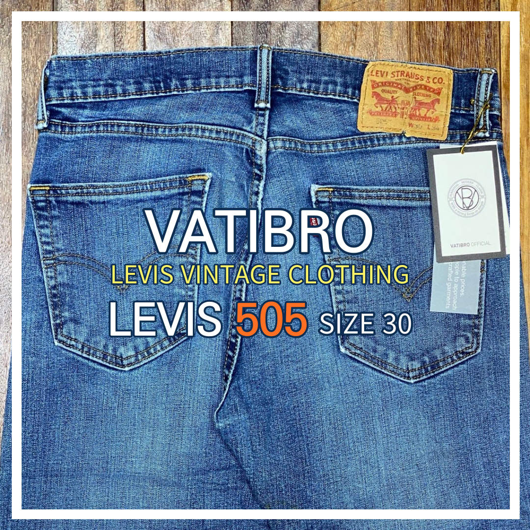 LEVIS 505 USED HIGH WAIST 30