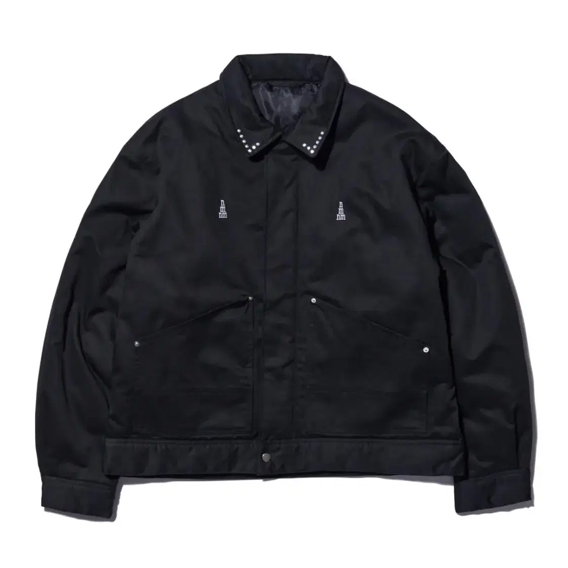 노매뉴얼 STD WORK JACKET - BLACK 품절상품