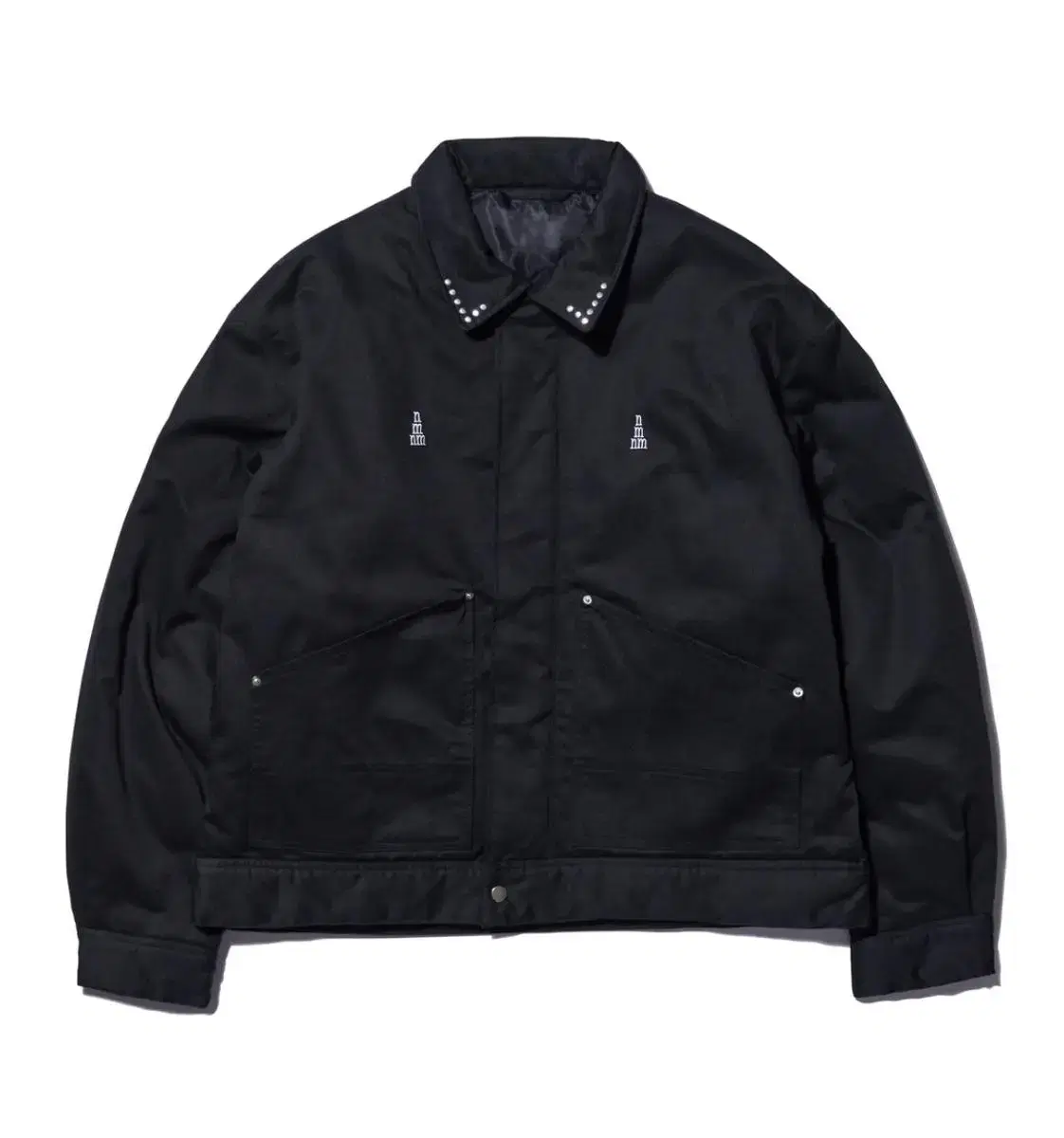 노매뉴얼 STD WORK JACKET - BLACK 품절상품