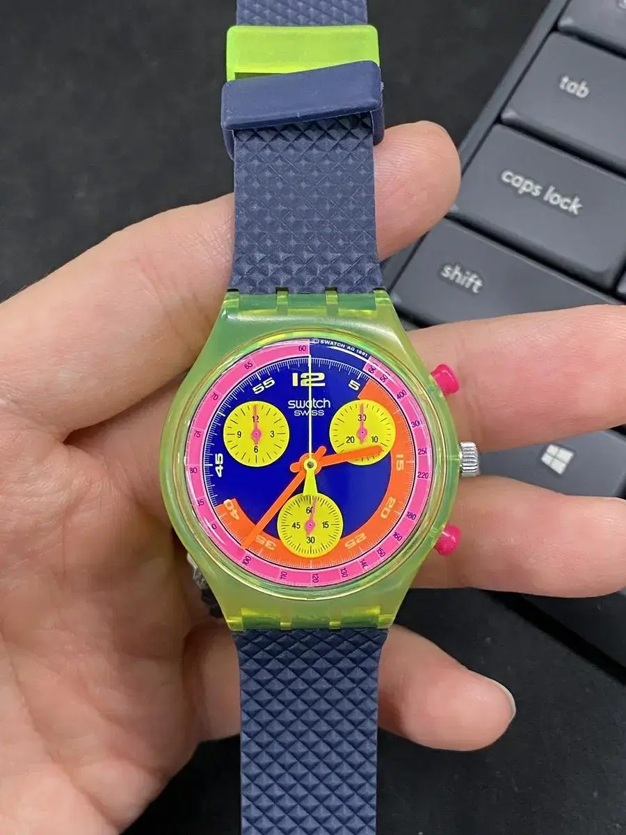 빈티지 스와치 SCJ101 (시계 멈춤) swatch