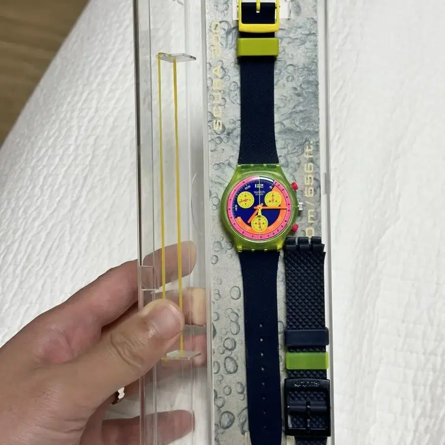 빈티지 스와치 SCJ101 (시계 멈춤) swatch