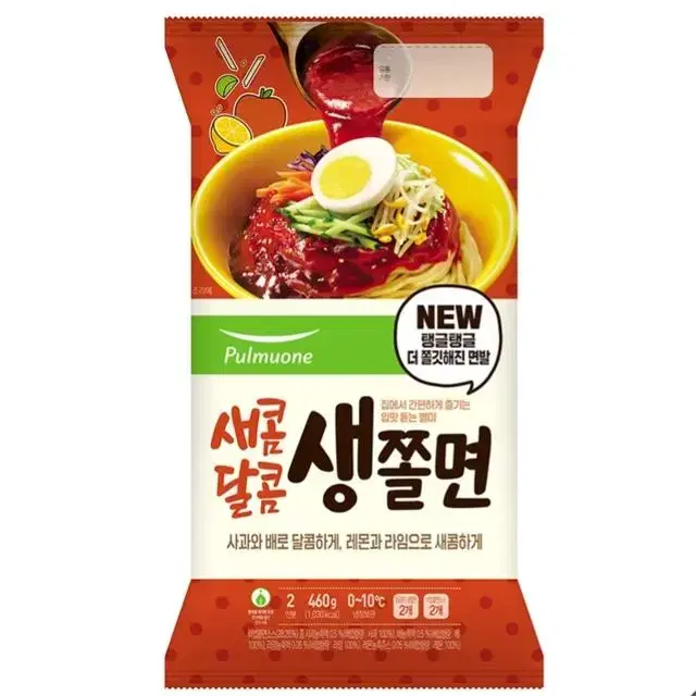 풀무원 생쫄면 460g x 4 (8인분)