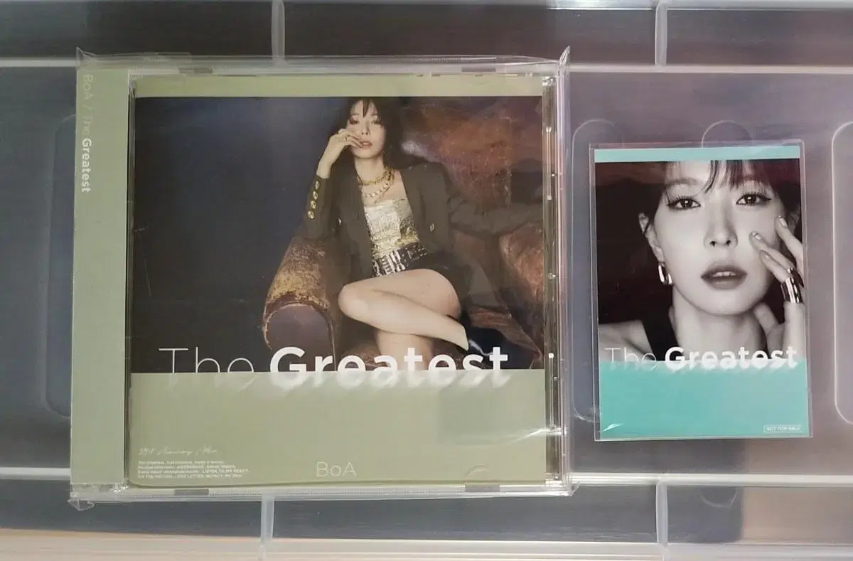 보아 일본 BoA the greatest cd 개봉