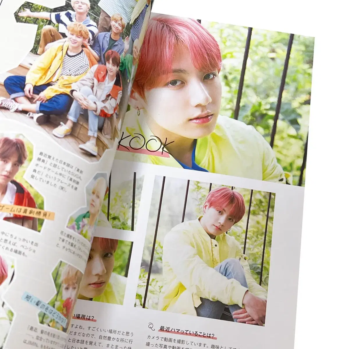 방탄소년단(BTS) 일본 공식 회지 vol.6 vol.7 일괄