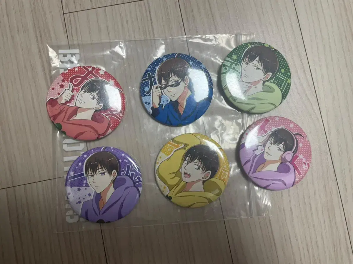 Osomatsu 6 Twins Goods (6 types of can badges)